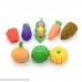 Puzzle Pencil Erasers Collectible Set of Adorable Puzzle Kitchen Food Dessert Erasers Value Pack Fancy Puzzle Eraser Toys Best for Party Favors,Classroom Rewards and Kids artistic creation. 36 Pack Foods B07CWDK9W5